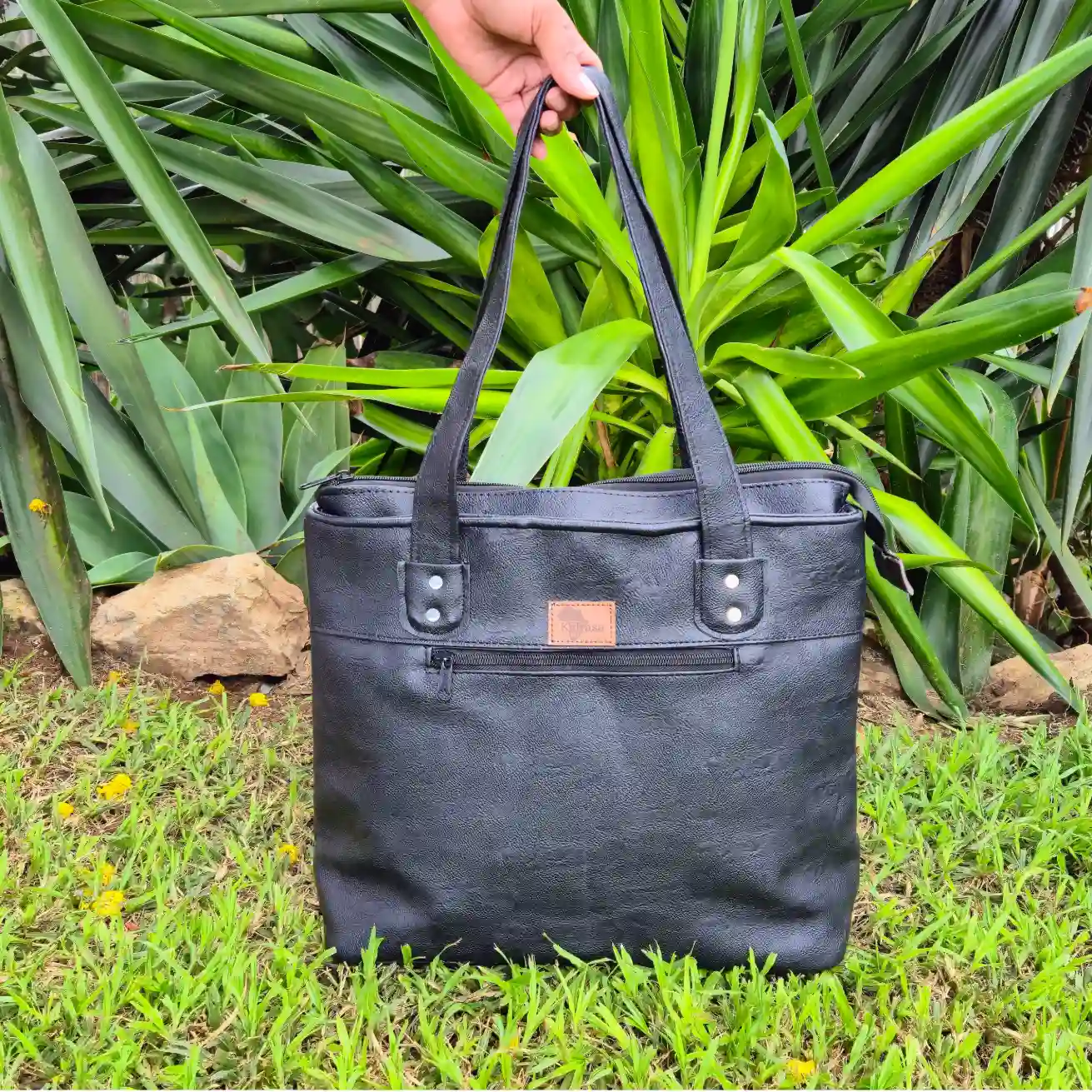 Adecuada Corporate Tote by Kafrasa Collection, handmade in Nairobi